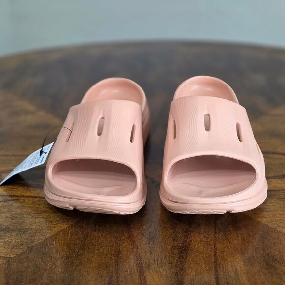 Hoka Ora Recovery Slide 3 Sandals Men's 10 Sandstone Beige Tan Clifton Bondi New - Picture 3 of 14